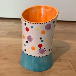 KellyGirl pottery canister